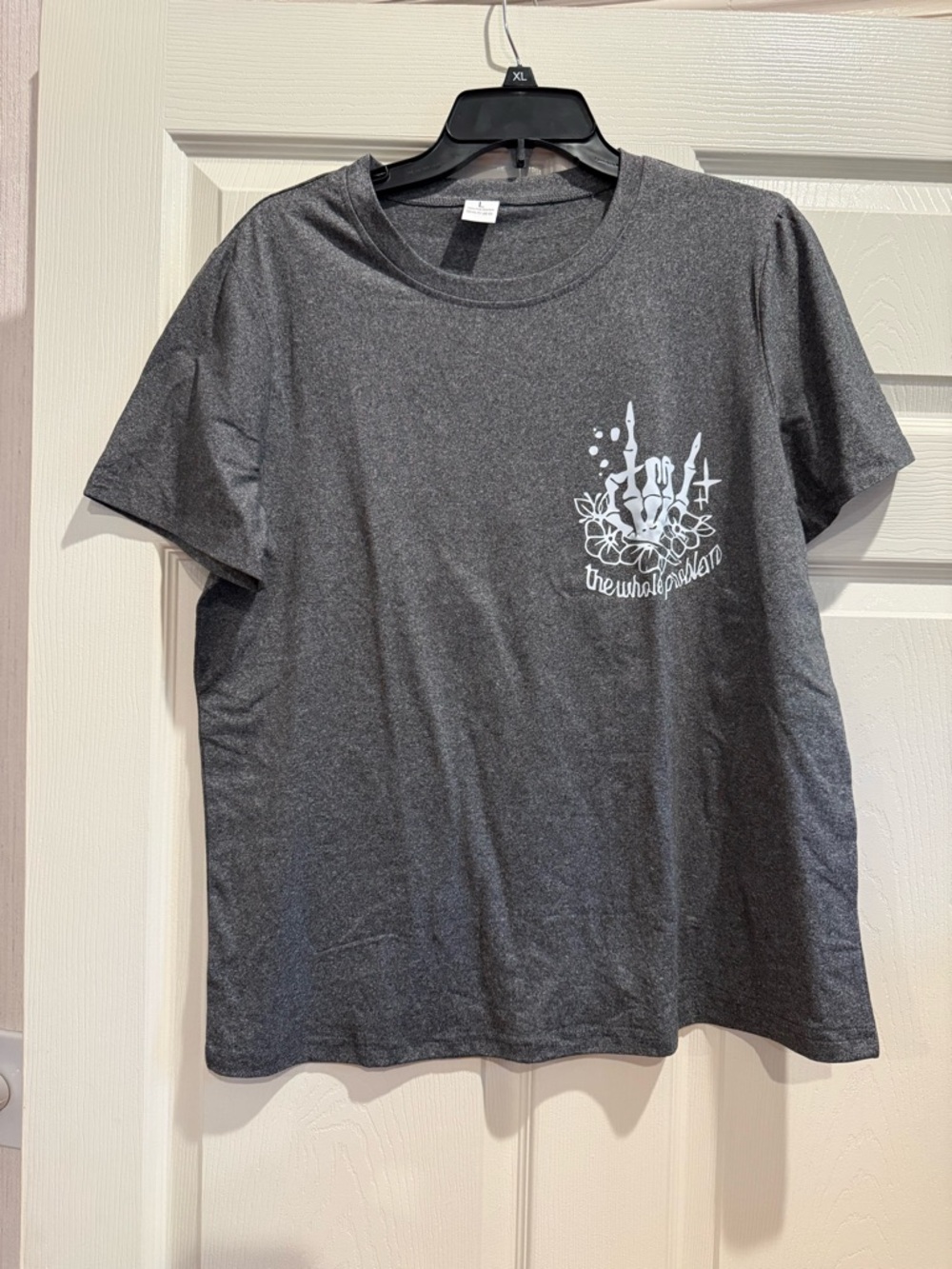 The Whole Problem Gray Graphic Tee - Casual Shirt